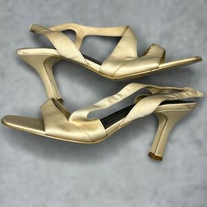 Mootsie Tootsies Collection Moalittle Slingback High Heeled Sandals, Women’s 8